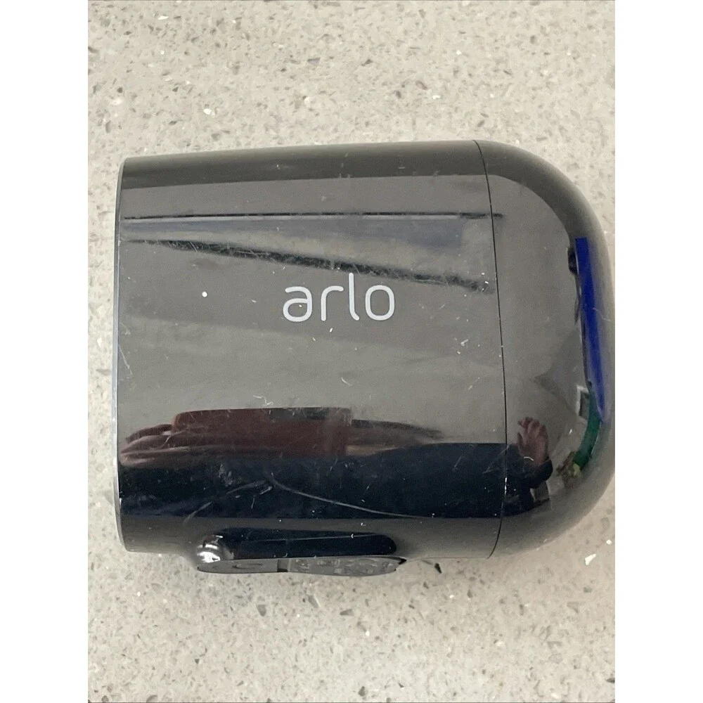 Arlo Essential VMC2030 Spotlight Indoor/Outdoor Wire-Free 1080p Camera Black
